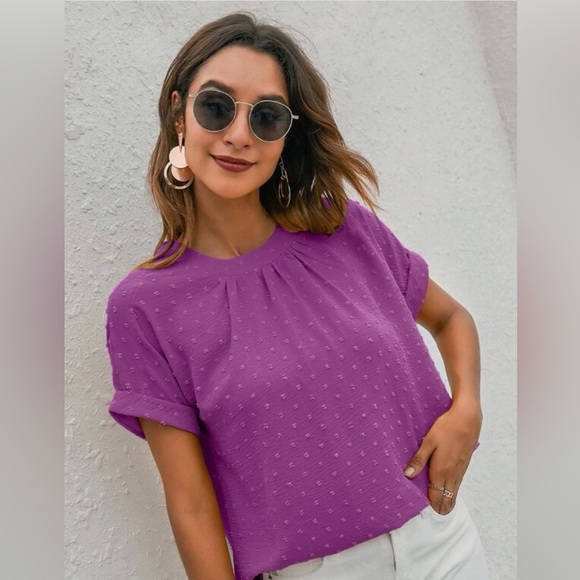 Light grape colored Top - Picture 2 of 13